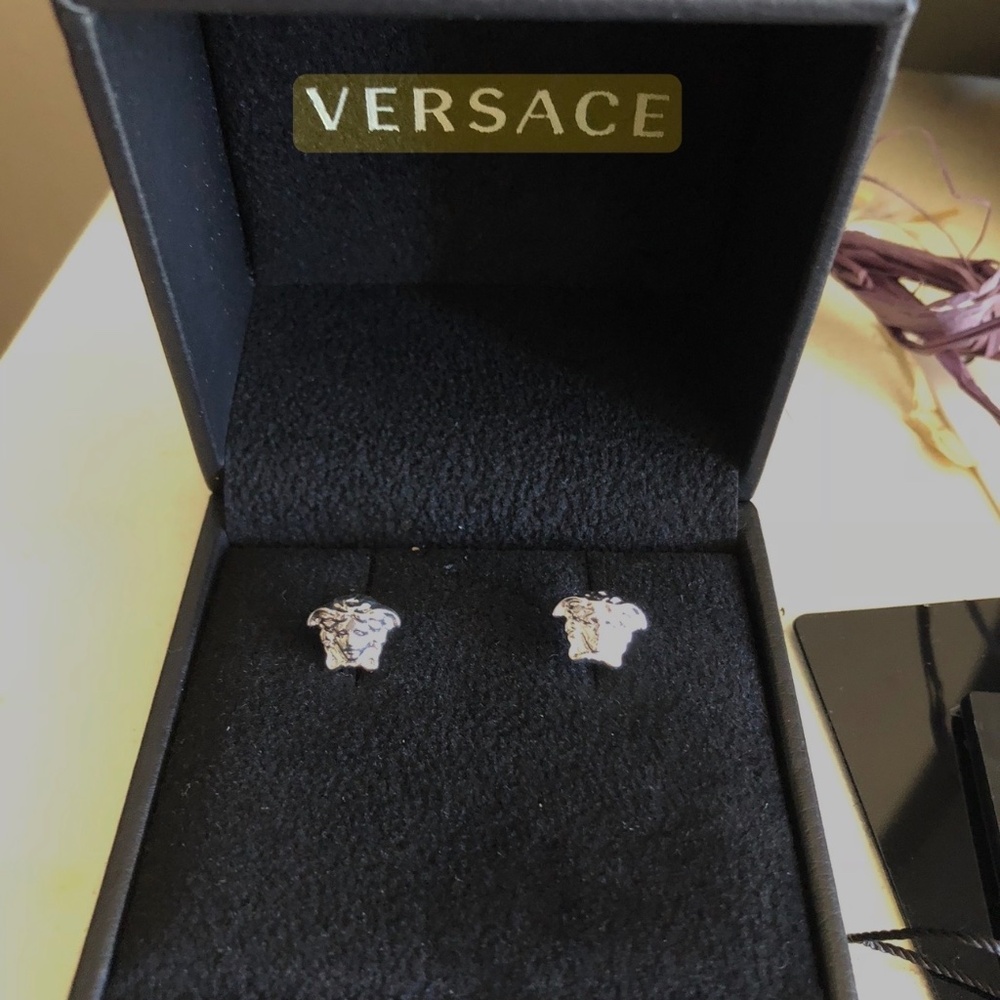 Authentic Versace Medusa Studs